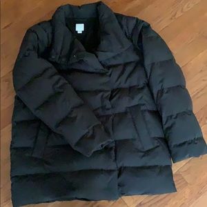 J.Jill Black Down Puffer - Small